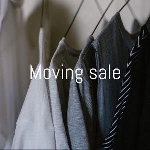 I am moving. Use the offer button